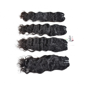 ผมต่อแบบมนุษย์ทอจากเวียดนามมัดเป็นลอนแบบ100% แท้ - Product Image 2