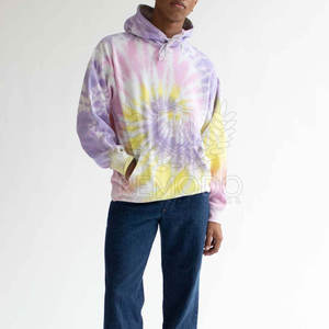 Prix raisonnable Meilleure vente Tie Dye Hoodies pour adulte Haute qualité Casual Wear Tie Dye Hoodies - Product Image 2