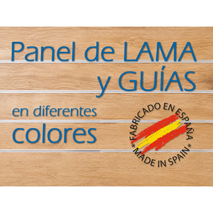 Panneaux de mur à lattes renforcés noirs VIMASLAT fabriqués en Espagne, 19 mm, inserts en panneaux de particules haute densité en aluminium blanc de 1,2 mm pour présentoirs - Product Image 3