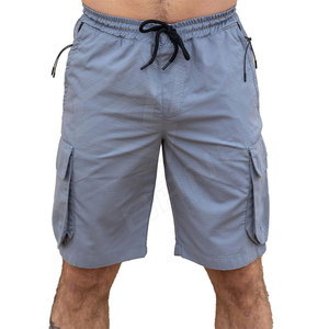 Gran oferta pantalones cortos Cargo de alta calidad para hombre/OEM personalizado al por mayor verano 100% pantalones cortos holgados de algodón para hombre - Product Image 1