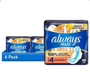 Toallas Sanitarias Desechables de Algodón Absorbente y Transpirable, Ultra Día/Noche, Orgánicas y Herbales para Mujeres, en Oferta - Product Image 1