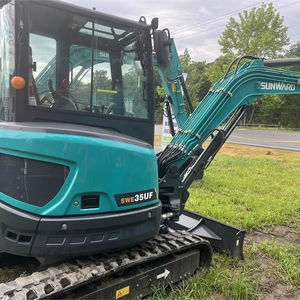 Para Miniexcavadora SWE 35UF |   Giro de Cola Cero |   Excavadora de 6 Toneladas con Motor, Caja de Cambios y Bomba - Product Image 1