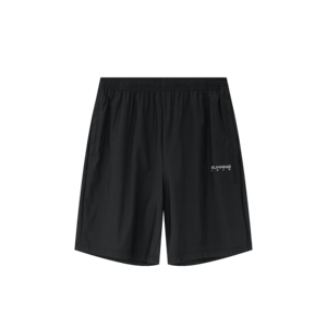 ERKE Short tricoté 100% polyester pour homme 11225203066-003 Noir - Product Image 1