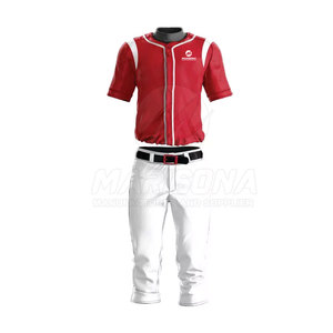 Uniforme de Béisbol Cómodo de Talla Grande, Suministro Directo de Fábrica, Uniforme de Béisbol para Venta en Línea - Product Image 3