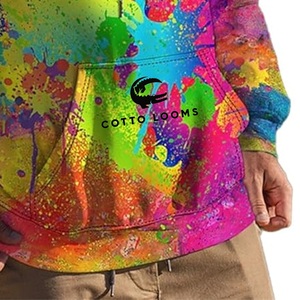 Hombres sudaderas con capucha de invierno de moda transpirable de secado rápido pullover francés Terry streetwear al por mayor de alta calidad casual sudaderas con capucha - Product Image 6