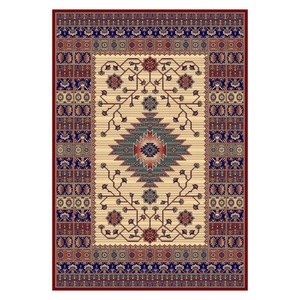 Alfombra de Área Chenille LXDP-0392 de RUGS DEPOT, Roja Borgoña, Tradicional Oriental, Impresa Digitalmente, Lavable a Máquina, Antideslizante, Venta al Por Mayor - Product Image 1