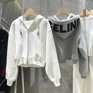 Abrigo de piel de oveja auténtica de invierno informal para hombre, manga larga, cremallera gruesa, bolsillos con cordón, dobladillo elástico, lona impermeable - Product Image 2