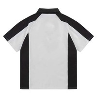 Ropa de Hombre de Alta Calidad, Transpirable, de Algodón Grueso, Diseño Personalizado, Cierre de Cremallera de un Cuarto, Camisas Extra Grandes OEM