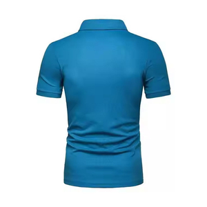 Camiseta Polo de Algodón de Alta Calidad para Hombre, Talla Grande, Diseño Casual de Color Liso, Fabricada en Fábrica OEM, Último Modelo - Product Image 3