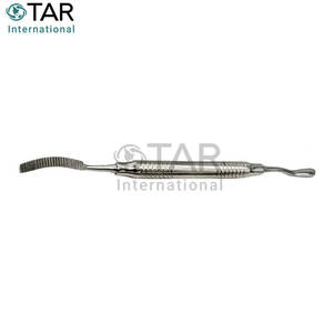 ตะไบกระดูกฟันด้ามกลวงแบบสองด้านตะไบมีดสแตนเลสคมฟันเครื่องมือทางการแพทย์ทางปากคุณภาพสูง - Product Image 4