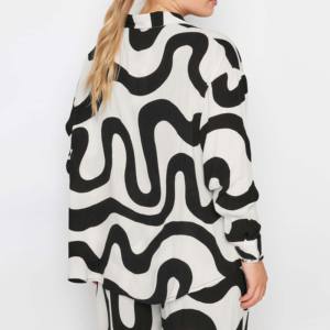 Blusas de Algodón Transpirable para Mujer, Tallas Grandes, con Logotipo Personalizado, Primavera-Otoño, Camisetas de Alta Calidad para Exteriores 2026 - Product Image 6