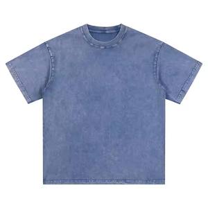 T-shirt en coton toile épais pour homme, col rond, impression numérique, coupe classique, respirant, séchage rapide, haute qualité, vente chaude 2025 - Product Image 1