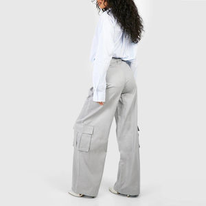 Pantalones Cargo Deportivos para Mujer al por Mayor, Cintura Elástica, Ropa de Calle de Invierno, Transpirables, de Secado Rápido, Casuales - Product Image 2