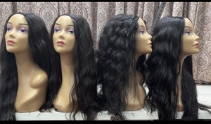Partie en U bouclée brute indienne, VPART WIG Wave et Curly South Indian Beautiful Hair Weft Bundle - Product Image 2