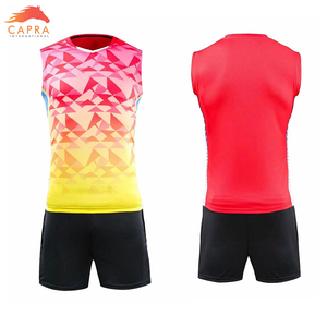 Conceptions de haute qualité Volley-ball Jersey uniforme Logo personnalisé sublimation Volley-ball uniformes avec OEM - Product Image 2