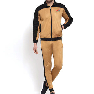 Vêtements de course à pied avec fermeture éclair, col montant, survêtements de sport pour hommes, confortables et légers - Product Image 1