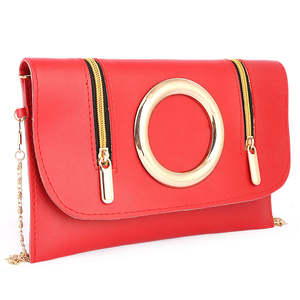 กระเป๋าคลัทช์ผู้หญิง (K-2083) - สีแดง - Product Image 1