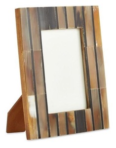 Marco de imagen de cuerno grande hecho a mano, aspecto Natural elegante para decoración del hogar, exhibición de mesa de oficina y regalos reflexivos - Product Image 4