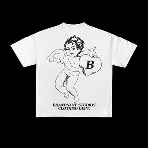 Camiseta de Cuello Redondo con Estampado Gráfico para Hombre, de Calidad Premium, Corte Holgado, Fabricante Profesional - Product Image 1