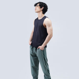 Débardeur personnalisé à la mode, décontracté, basique, en coton lourd, sans manches, t-shirt pour homme, vintage, délavé, streetwear - Product Image 6