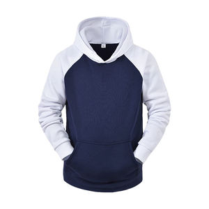 Gran oferta, conjunto de Sudadera con capucha y Jogger de algodón Terry, pantalones de chándal con logotipo bordado personalizado en blanco para hombre Unisex, chándal para correr - Product Image 5