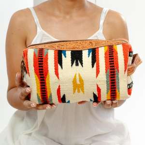 กระเป๋าถือหนังวัวแท้แฟชั่นระดับชาติสำหรับผู้หญิงกระเป๋าถือมีซิปเปิดปิดแบบสั้นกันขโมย - Product Image 4