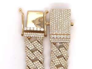 Collar de cadena para hombre con estilo simple, eslabón cubano ligero - Product Image 2