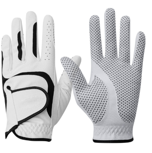 Logo personnalisé Cabretta cuir antidérapant doux respirant gant de golf prix de vente entier 2025 hommes gants de golf - Product Image 1