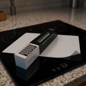 Protecteur de plaque à induction Vetrosecurit Clear 266 (60x52cm) compatible avec Igenio Vetrosecurit pour plaques à induction - Product Image 3