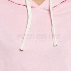 เสื้อฮู้ดตัวสั้นของผู้หญิงวัสดุขนแกะสไตล์ลำลองสำหรับฤดูหนาวโลโก้ออกแบบได้ตามต้องการ - Product Image 5