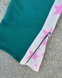 2025 Custom Acid <b>Wash</b> Wide Leg Baggy Track Stacked Sweat Streetwear Flared Sweatpants Men's Pants & Trousers for Mens - Product Image 4