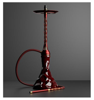Hookah Shisha Aluminium Modern Tahan Lama Desain Portabel Mudah Digunakan Set Selang Ringan Produk Baru 2025 Grosir Merokok