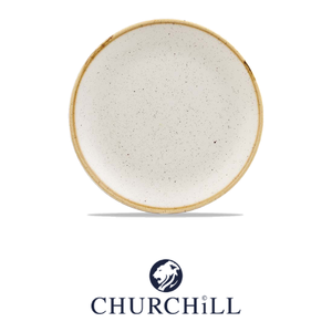 Plato de Cena Churchill Barley White Stonecast Speckled de 28.8 cm, Suministros para Restaurantes, Vajilla para Catering, Venta al por Mayor - Product Image 4
