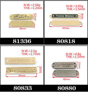 ETIQUETAS METÁLICAS DE DISEÑO, Etiquetas de Metal Personalizadas al por Mayor para Ropa, Etiquetas con Logotipo para Prendas de Vestir, Trajes de Baño - 20 AÑOS de Experiencia - Product Image 6