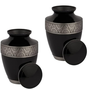 Wholesale Price Metal Metal Cremation Urns Best Quality <b>Memorial</b> Funeral Supplies Cremations Exporter From India - Product Image 5