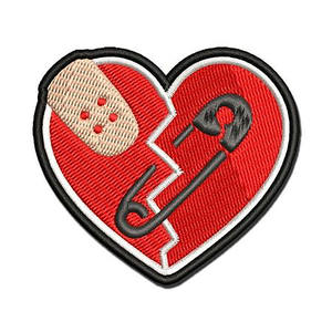 Heat press embroidered patches with <b>adhesive</b> support and merrow border for long-lasting durability - Product Image 6