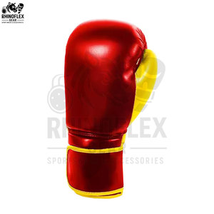Gants de boxe en cuir pour hommes de haute qualité personnalisés en usine à bas quantité minimale de commande meilleur prix pour les meilleurs gants de boxe de qualité du Pakistan - Product Image 2