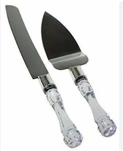 Juego de servir pasteles de alta calidad, fiestas de cumpleaños, bodas y eventos, herramientas decorativas para servir pasteles, latón hecho a mano, superventas - Product Image 1