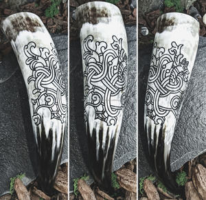 Cuerno vikingo para beber de alta calidad Producto más vendido muy demandado de la técnica pulida de la India - Product Image 3