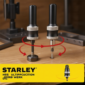 Foret polyvalent Stanley HSS pour métal, outil polyvalent pour le travail du métal - Product Image 3