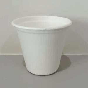 Tasse en fibre biodégradable pour boisson chaude et froide servant une tasse de restauration écologique pour les événements fonctions extérieures et d'entreprise - Product Image 1