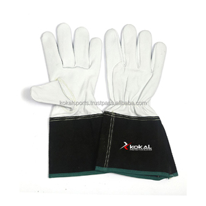 En 388 420ถุงมือเชื่อม TIG มาตรฐานขนาด10นิ้วคุณสมบัติหนังแพะกันบาดกันลื่นกันความร้อนสำหรับเครื่องแต่งกาย - Product Image 4