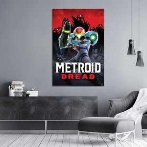 โปสเตอร์เมโทรอิด เดรด สไตล์โมเดิร์น ลายเงาสำหรับตกแต่งผนัง - Product Image 5