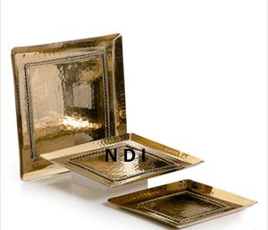 Bandejas para Servir Té, Café y Comida, Bandeja para Servir Desayuno y Comida, Bandeja Decorativa Hecha a Mano Personalizada, Uso en el Hogar, Hoteles y Catering - Product Image 2