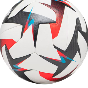 Customizable Lightweight Durable Eco-Friendly Indoor/Outdoor PU Professional Soccer Training <b>Ball</b> Match Colorful Striped Print - Product Image 6