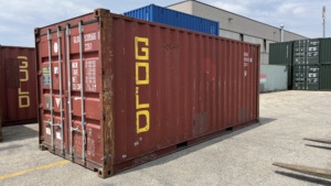 Conteneur sec maritime de 20 pieds, état utilisé - Product Image 4