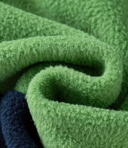 Casual 100% poliéster Polar Fleece Hoodie hombres invierno Regular Fit prendas de vestir exteriores Stand Collar 3D Color sólido bloque estampado cremallera - Product Image 3