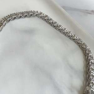 Bracelet en diamant rond taille brillant de 1,25 ct, en or, or rose, or blanc, argent, certifié IGI, cultivé en laboratoire - Product Image 2