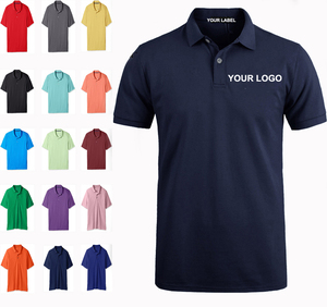 Alta calidad 100% algodón 15 colores impresión personalizada bordado OEM logo liso en blanco hombres Polo camiseta Polo - Product Image 1