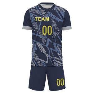 Camiseta de fútbol con logotipo personalizado ropa de equipo de poliéster transpirable OEM - Product Image 2